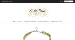 Desktop Screenshot of goldsilverdesigner.com